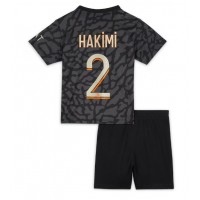 Dětský fotbalový dres Paris Saint-Germain Achraf Hakimi #2 2023-24 Třetí Krátký Rukáv (+ trenýrky)